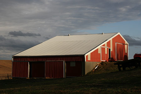 The golden light after the storm...